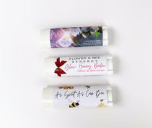 Load image into Gallery viewer, personalized custom austin texas natural lip balm events parties bachlorette babyshower wedding small business woman owned