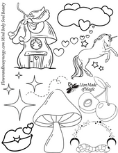 Load image into Gallery viewer, Magic Edition: Color Your Soul Coloring Sheet