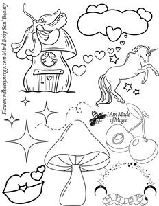 Magic Edition: Color Your Soul Coloring Sheet