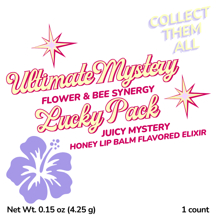 Ultimate Mystery Lucky Pack Collect Them All! (Juicy Mystery Honey Lip Balm Flavored Elixir)