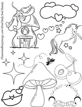 Load image into Gallery viewer, Magic Edition: Color Your Soul Coloring Sheet