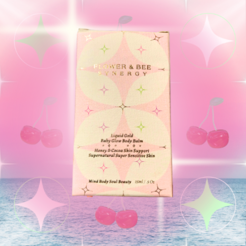 Baby Glow Honey Skin Elixir (Honey + Cocoa Fragrance Free Body Balm Skin Support)
