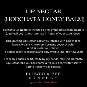 LIMITED-EDITION Lip Nectar (Horchata Honey Balm)